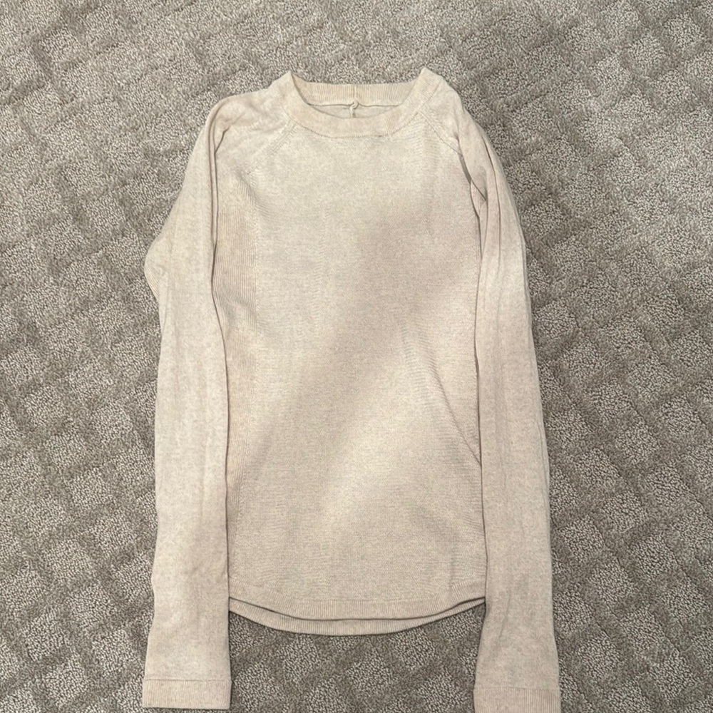 Lululemon merino wool crew neck sweater